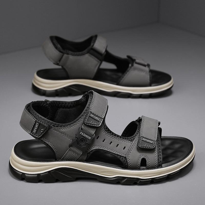 

Versatile Casual Men s Shoes Outdoor Anti-slip and Wear-resistant Sports Beach Shoes 44 серый