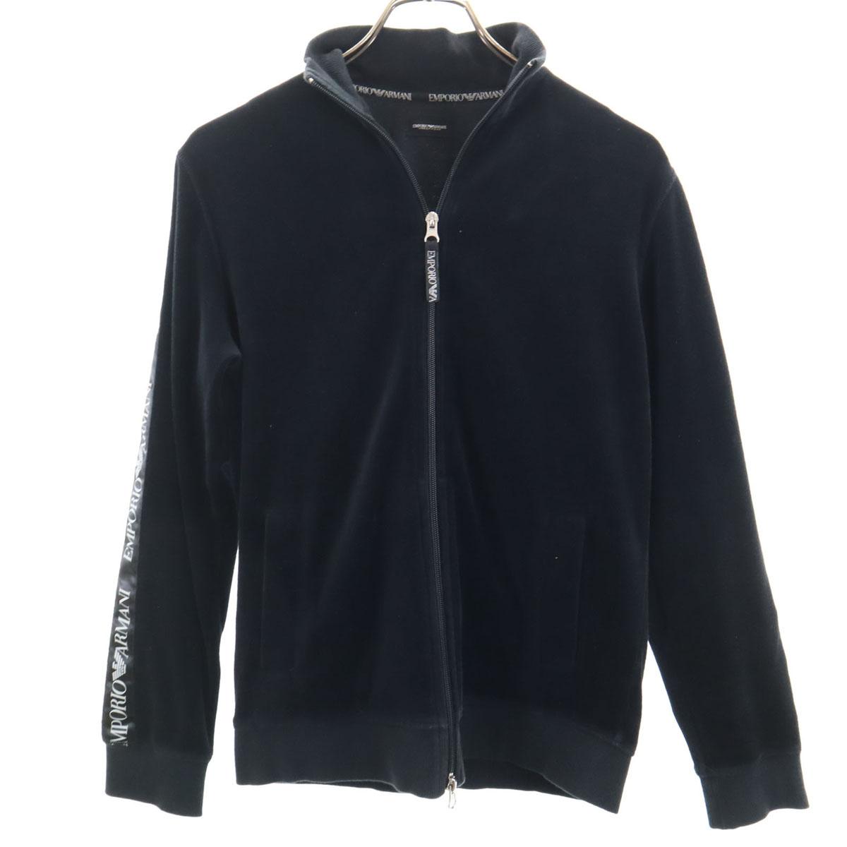 

Emporio Armani Velor Jacket S black UNDER WEAR Women Used