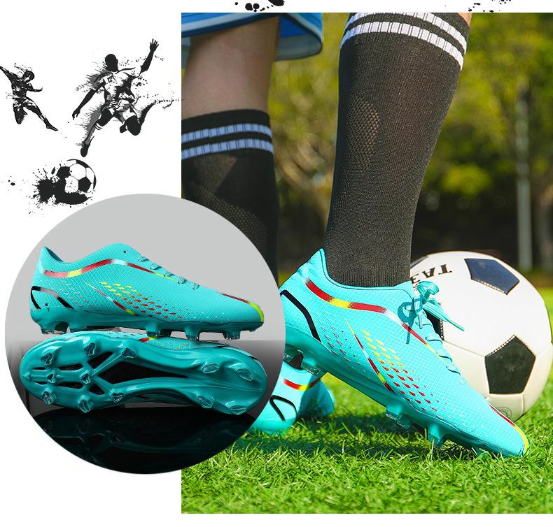 Custom Football Shoes Men's Long Broken Nails Professional Training Shoes Match Sports Soccer Shoes