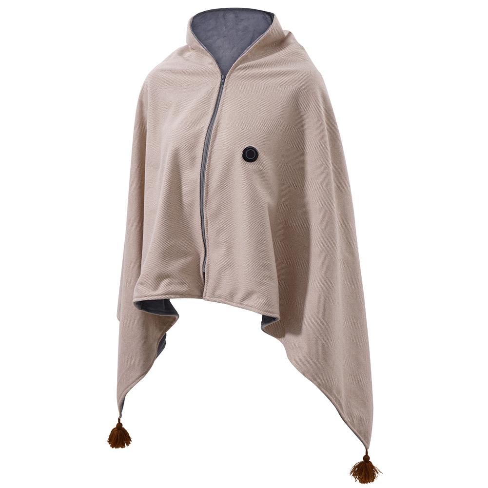 Wearable Heating Electric Blanket Shawl 3 Heating Levels USB Heated Blanket Shawl Heated Shawl for Home Office