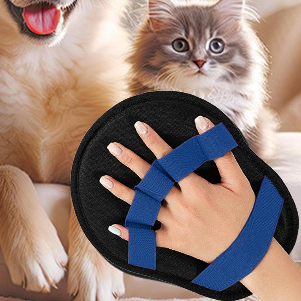 Pet Hair Remover Reusable Grooming Two-Way Puppy Shedding Gloves For Couch Furniture Car Seat Carpet Clothes Bed Sheets Home