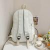 Multi-pocket Trendy Ins Backpack High Capacity School Bags Fashion Casual Schoolbags  Girls Boys