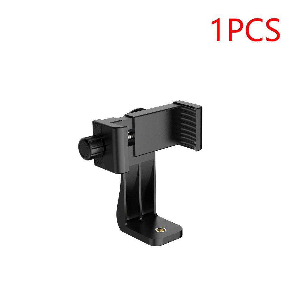 

360 Degree Mobile Phone Universal Clip Compatible For iphone Tripod Mount With 1/4 Screw Cellphone Holder Desk Tripod Adapter