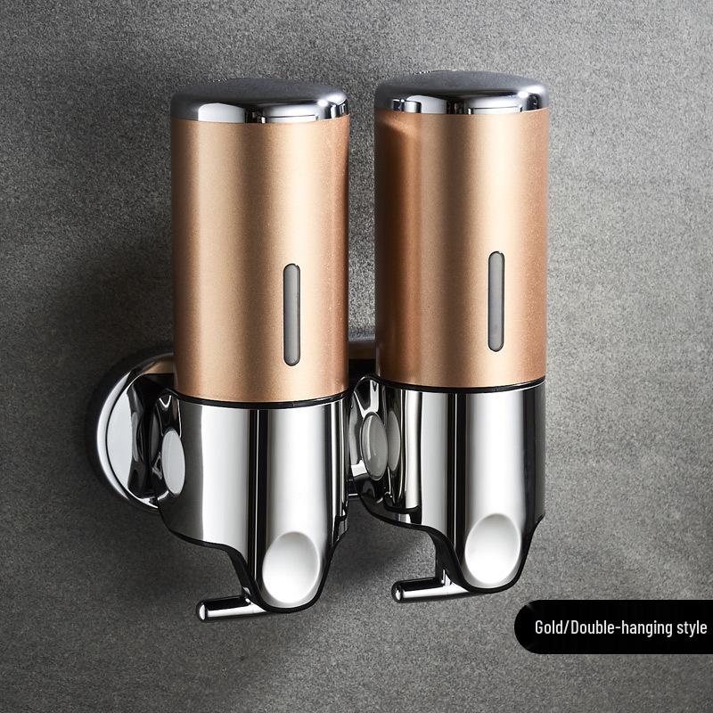 Manual Wall-Mounted Foam Soap & Shower Gel Dispenser for Bathrooms