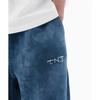 Uneven Dyed Sweatpant Blue