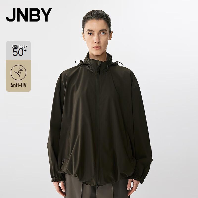 JNBY Women s UPF50+ Four-Way Stretch Hooded Sun Protection Jacket XS