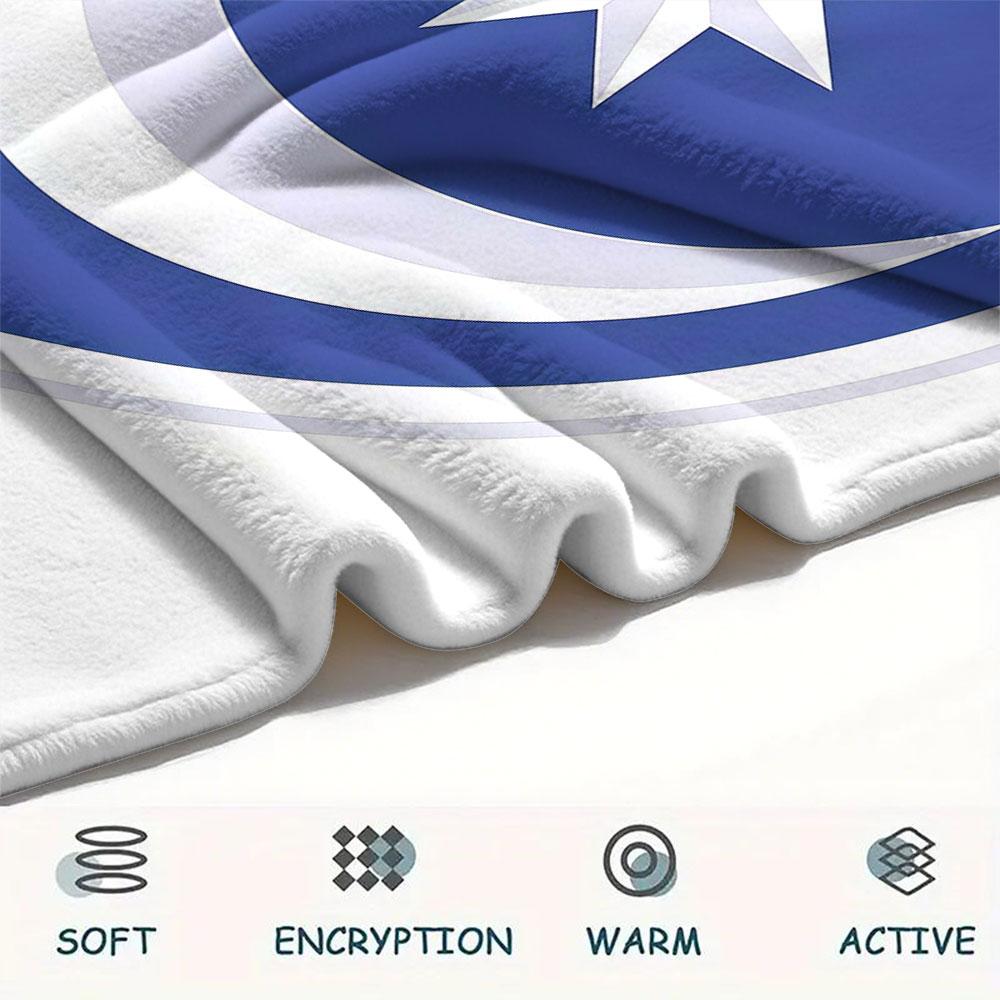 PFC Logo Blanket, High Quality Comfortable for All Seasons, Home Decor, Warmth and Comfort
