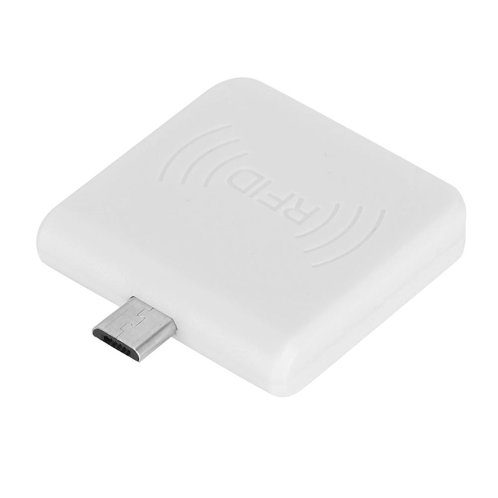 Non Contact   Card Reader Adapter ID Mobile Phone Smart   USB Converter(White )