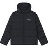 Fila Official Down Jacket 2023 Winter New Fashion Simple Casual Loose Hooded Coat Unisex Outerwear Legendary-Blue F11U349914F-NV