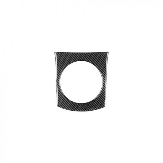 Glossy Carbon Fiber Center Gear Shift Frame Panel Cover For Nissan 350Z 03-05