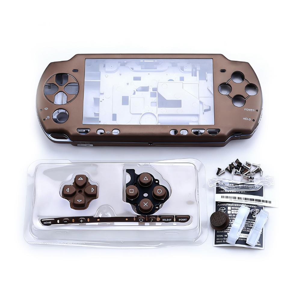 Guscio Completo con Kit di Viti e Pulsanti Custodia Protettiva per Console di Gioco PSP 2000 Guscio Completo Sostituzione Console