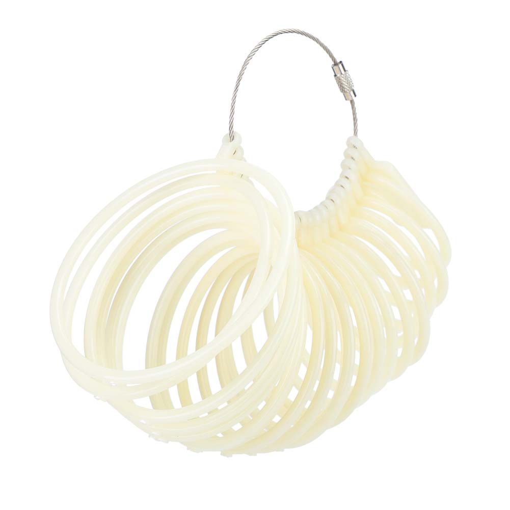 Plastic Bracelet Bangle Gauge Sizer Jewelry Measure Wrist Size Measuring Tool