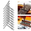 Guitar Luthier Measuring Tools Kit Set String Action Ruler, 9 Understring Radius Gauge For Guitar R