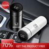Car Hot XR Car Smart Thermos Bottle With Temperature Display Coffee Cup for Honda Civic Accord CRV Fit Jazz City Odyssey Jade