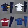 Fotbalová tepláková souprava Paris Saint-Germain Dlouhý rukáv Sportovní sada Týmové sporty