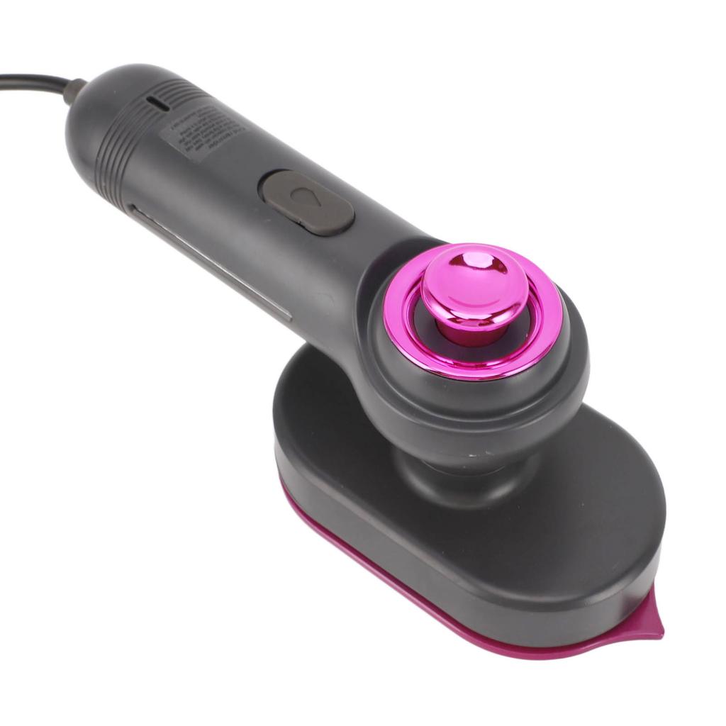 Mini Steam Iron with Rotating Handle 60ml 110?240V Lightweight Wet Dry Use Travel Iron for Clothes