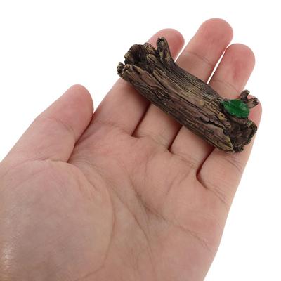 Didiseaon Miniature Figurines (Set of 4) - Dollhouse Miniature Tree Stump Decorations - Miniature House Accessories - Model Trees