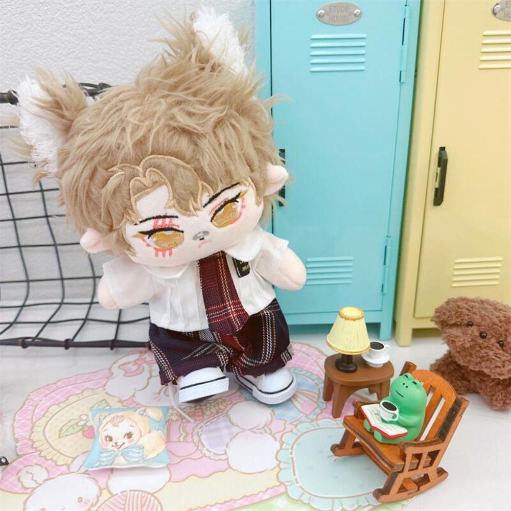 JK Uniform Preppy Cotton Doll‘s Clothes Plush Stuffed Cotton Doll Outfit Dress  Playing House