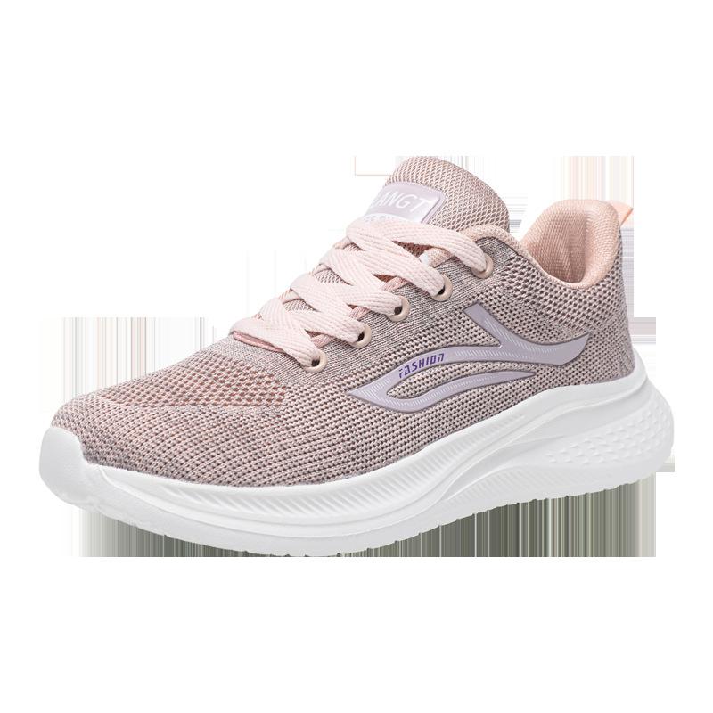 Men's Shoes Spring and Summer New Mesh Breathable Running Shoes Lightweight Soft-soled Sports Shoes Simple Fashion Casual Shoes