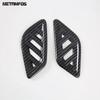 Front Upper Air Conditioner AC Vent Outlet Cover Trim For Nissan Qashqai J12 -2024 2025 Carbon Fiber Interior Accessories