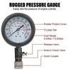 Gasoline Engine Compression Meter with M10 M12 M14 Adapter 0-300 PSI Pressure Gauge Automotive Cyli