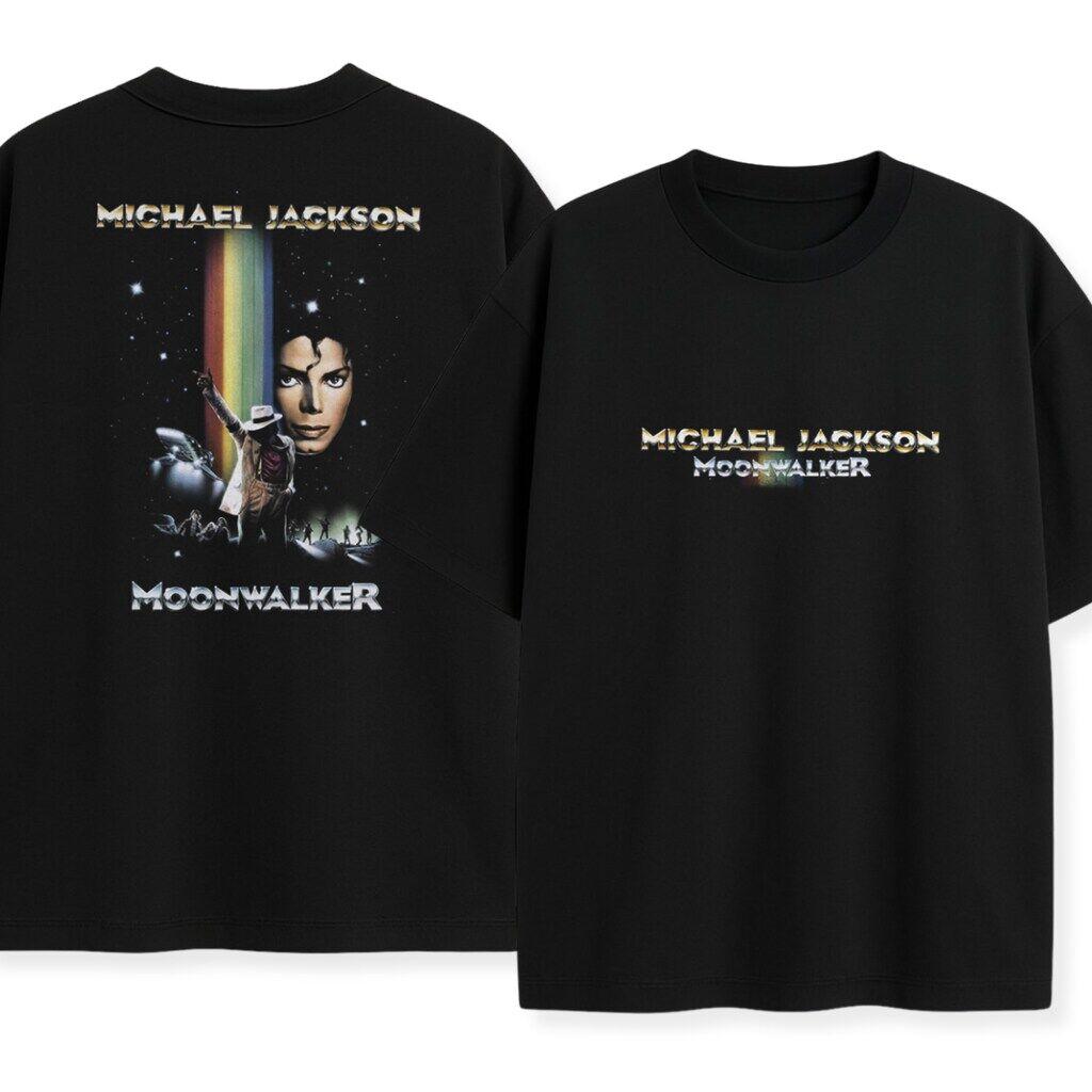 Vendita Calda Poster Classico MJ Saluto a Michael Jackson Stampa Grafica T-shirt Uomo Donna Streetwear Y2k Harajuku Casual Top Oversize Estate Nuova Maglietta