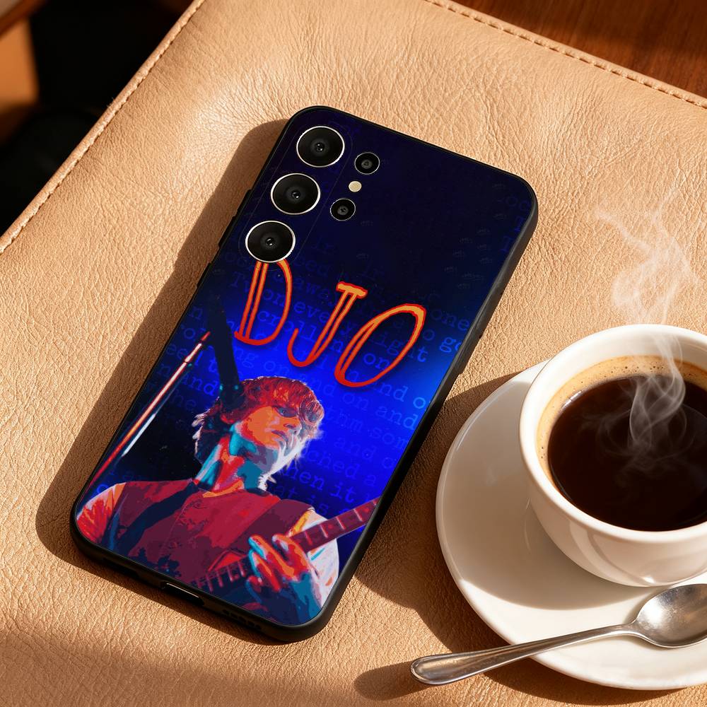 Joe K-Keery D-Djo Phone Case For Samsung S26,S25,24,23,22,30,21,10,9,Ultra,Plus,Lite,FE Soft Black Case Samsung S23plus5G