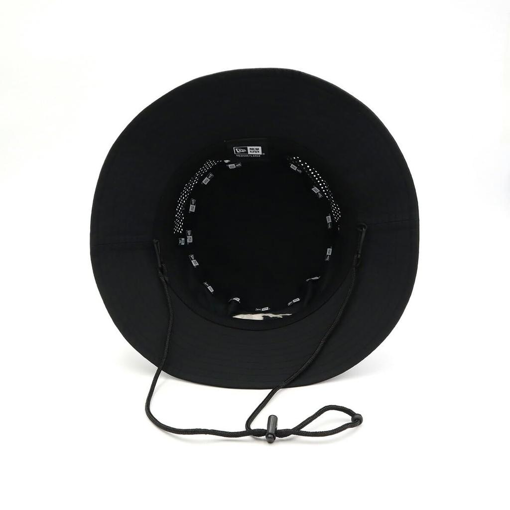 [New Era] Outdoor Adventure Hat, UV Embroidery Thread, Black, ML, OD ADV LT DWR POLY BLK