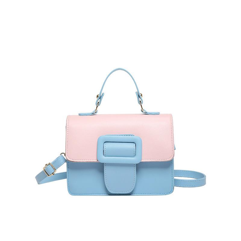 Wholesale Fashionable Small Square Bag With Contrast Stitching For Women