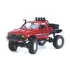 WPL JAPAN C14 WPL Official Product with Technical Approval Mark, 1/16 Scale 4WD RC Rock Crawler Car with Battery (Red)