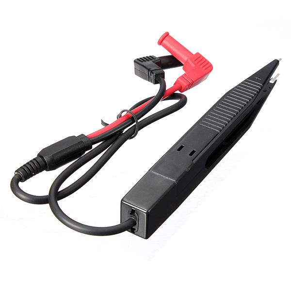 Smd Inductor Test Tweezers Clips Probes Leads For Lab Smd Components Resistor Capacitor Multimeter Lcr Meter Esr Tester