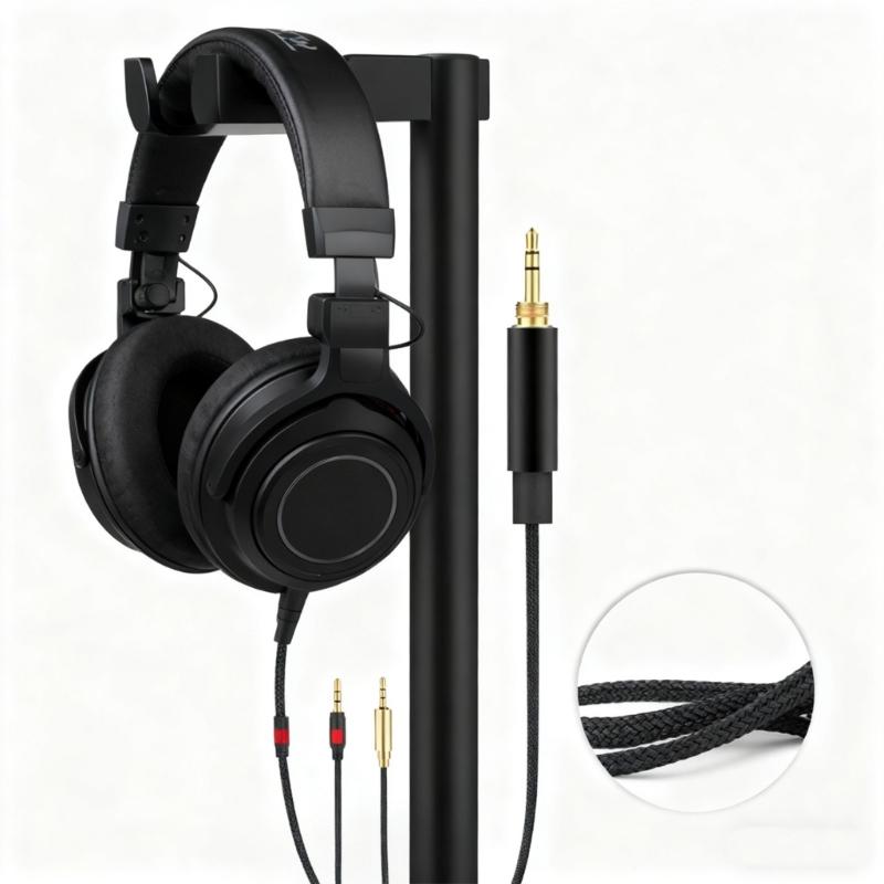 Heavy Duty 3.5mm Headphone Cord With High Fidelitys Audios For HD580 HD600 HD650 HD660 HD660S Headsets 6.35mm Adapter