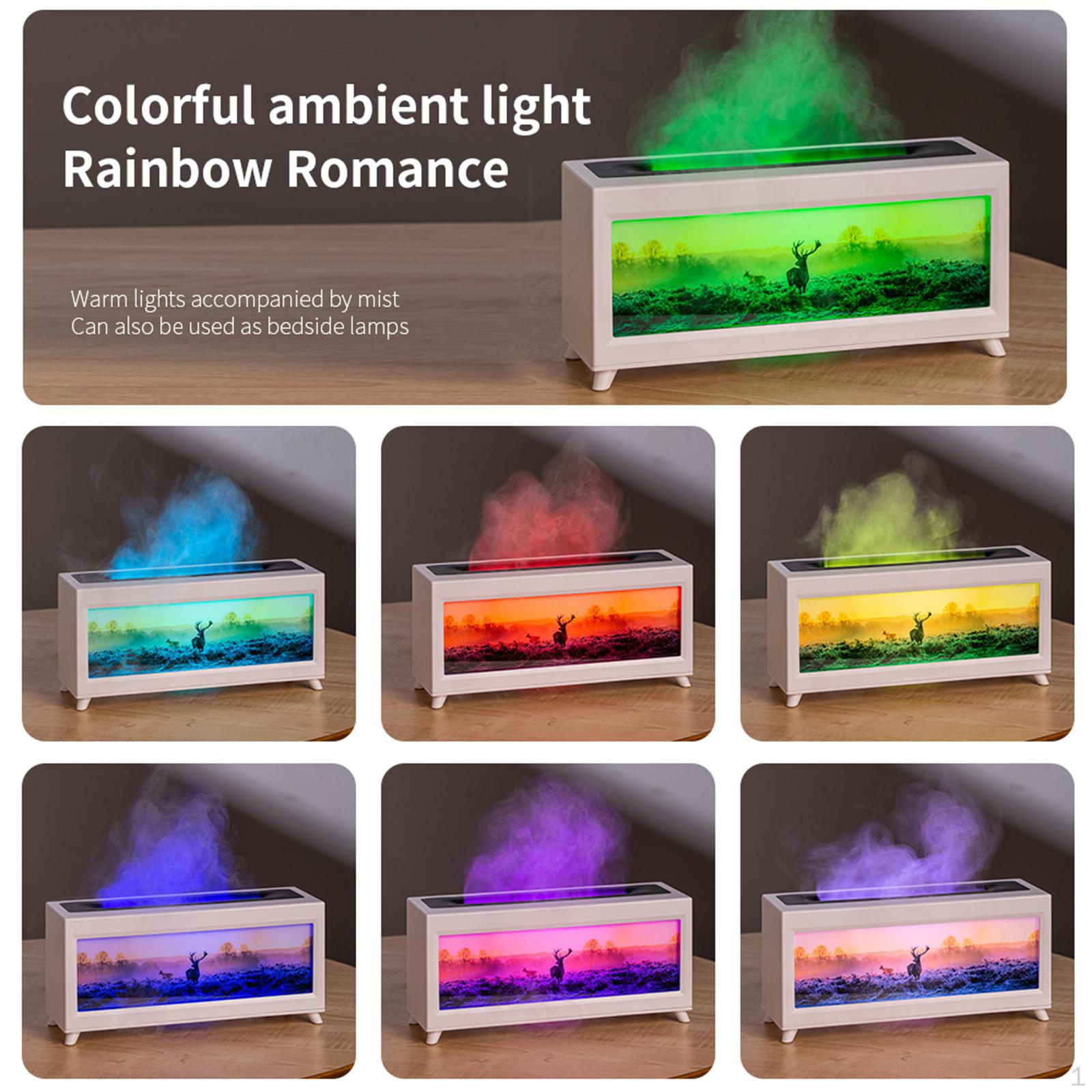 

Эфирное масло диффузор удобный камин увлажнитель для гостиной дома белый белый