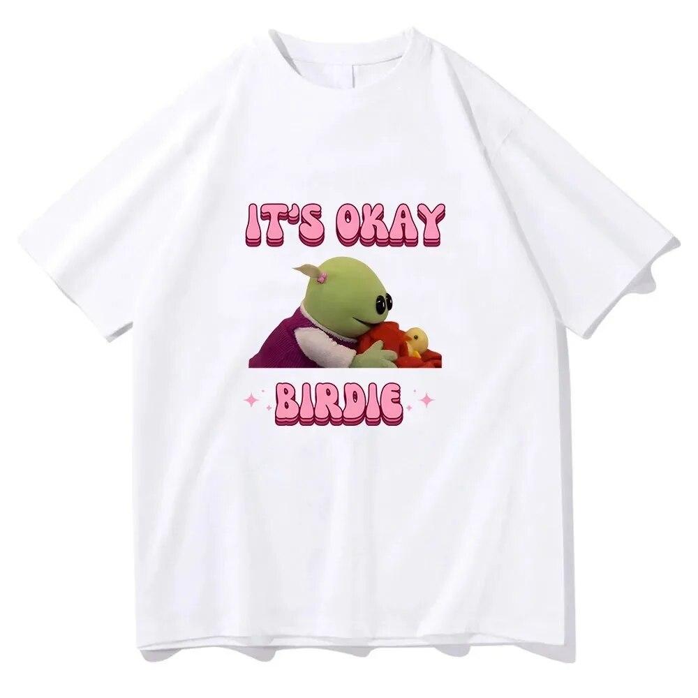 

Nanalan Who s This Wonderful Girl футболки женские/мужские весенние повседневные футболки хлопковые мягкие футболки высокого качества It s Ok Birdie 4XL