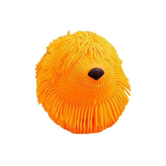 Stress Relief Animal Squeeze Toy Long Hairs Rabbit Dog Cat Sensory Toy Portable Stretchy Animal Shape Stress Ball Decompression Toy