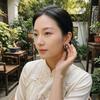 Traditional Chinese Style Earrings Classic Dripping Oil Earrings  Gifts for Women Girl
