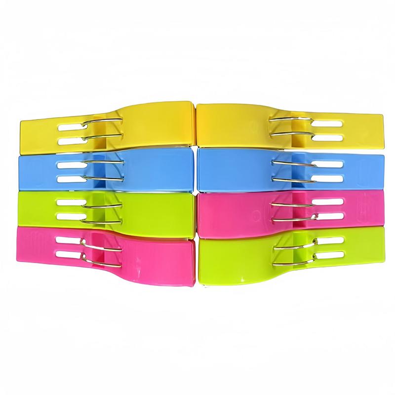 Beach Towel Clips Large Clamps To Hold Towel Holder Plastic Clothes Pegs Hanging Clip Clamps Clothespins for Towels YFJ003