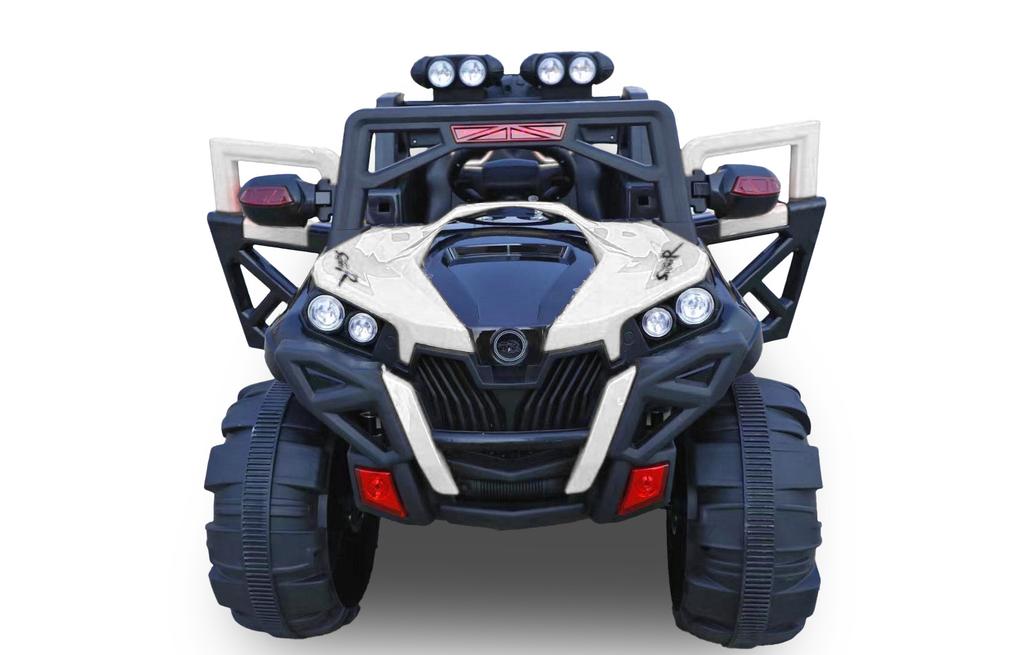 Auto Buggy Perfomance White Battery-Powered, Strong, Safe