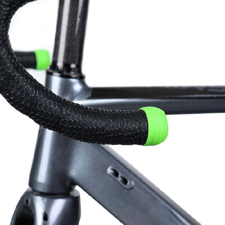 2Pcs Bike Handlebars Strap Tape Fixing Silicone Rings Elastics Strap Fixing Rings Tape Plug Bike Handle Grip Wrap Plug
