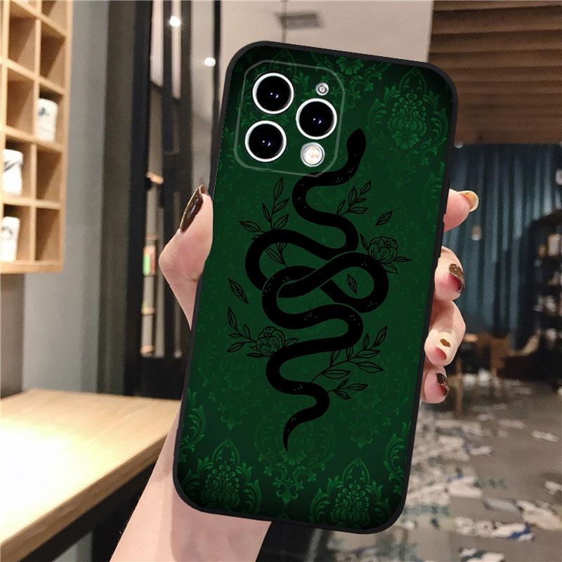 

Чехол для телефона Carcasa Funda Для iPhone 17 Pro Max Air 16 15 14 13 Pro Max 15 16 Pro 15Plus 16E Змеиное Искусство Животное Чехол iPhone 13ProMax