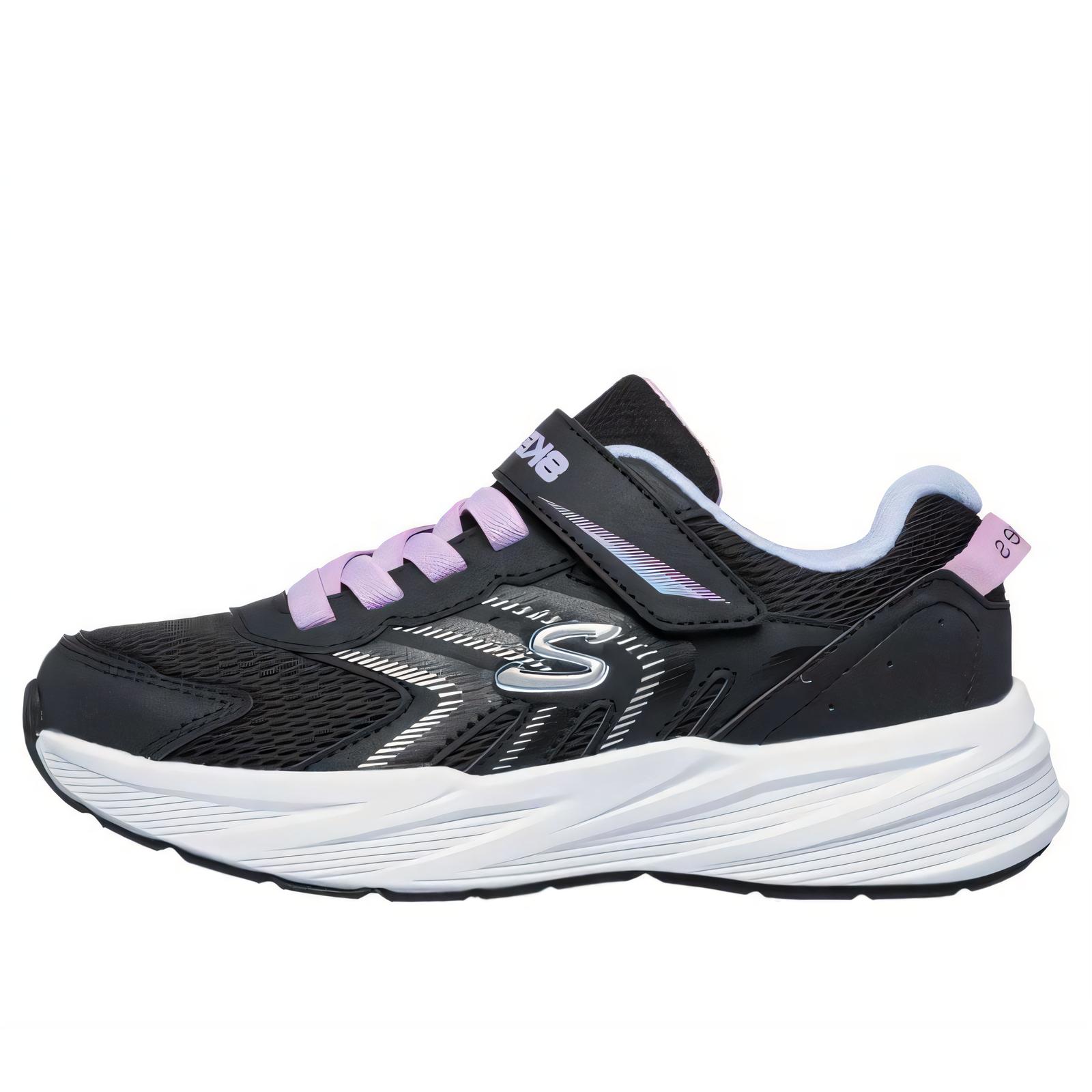 Skechers Детские Microspec Универсальные Удобные Модные Повседневные Кроссовки Детские Кроссовки Черный 303642L-BKMT 31