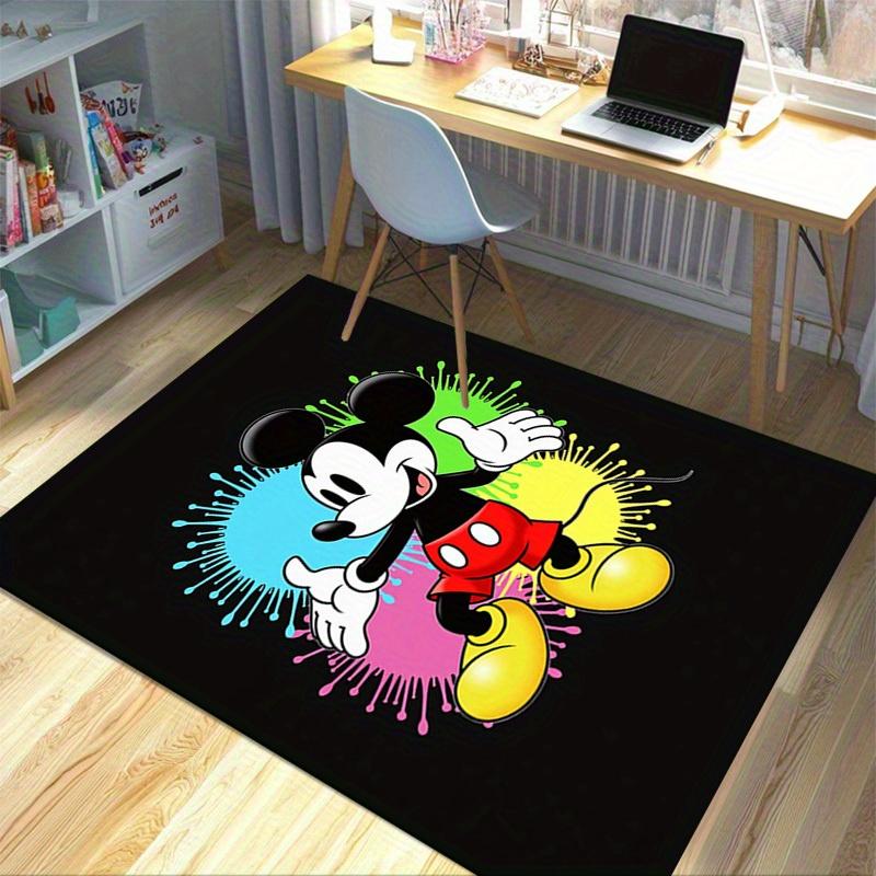 1pc. Colorful Mickey Mouse Splash Art Rug - Perfect for Home Decor, Office Carpet, Chair Cover, Outdoor Decoration, and Gift Ideas!z041129