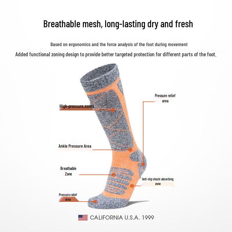 TFO Women s Thickened Hiking Sports Socks