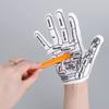 Soft Acupressure Reflexology Gloves Hand Spa Reflexology Gloves Women And Men