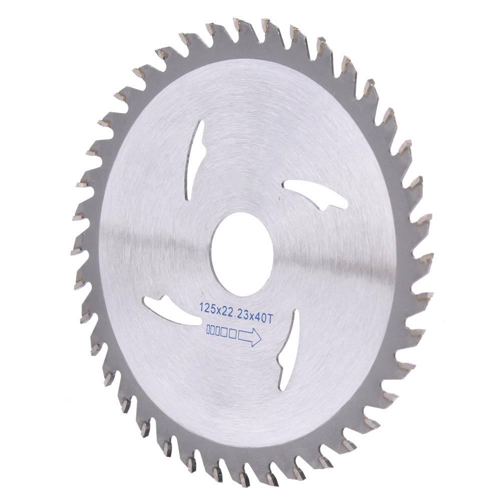 Circular Saw Blade Carbide Woodworking Cutting Discs Wheel 125 x 22.23 x 40T