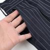 2025 Spring Women's European-American Striped Casual Straight-Leg Pants