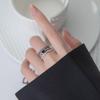 Set di Anelli per Dita Design Unico alla Moda Anello a Fascia Impilabile a Forma di Cuore Regolabile Gioielli per Donne e Ragazze Accessori Minimalisti alla Moda
