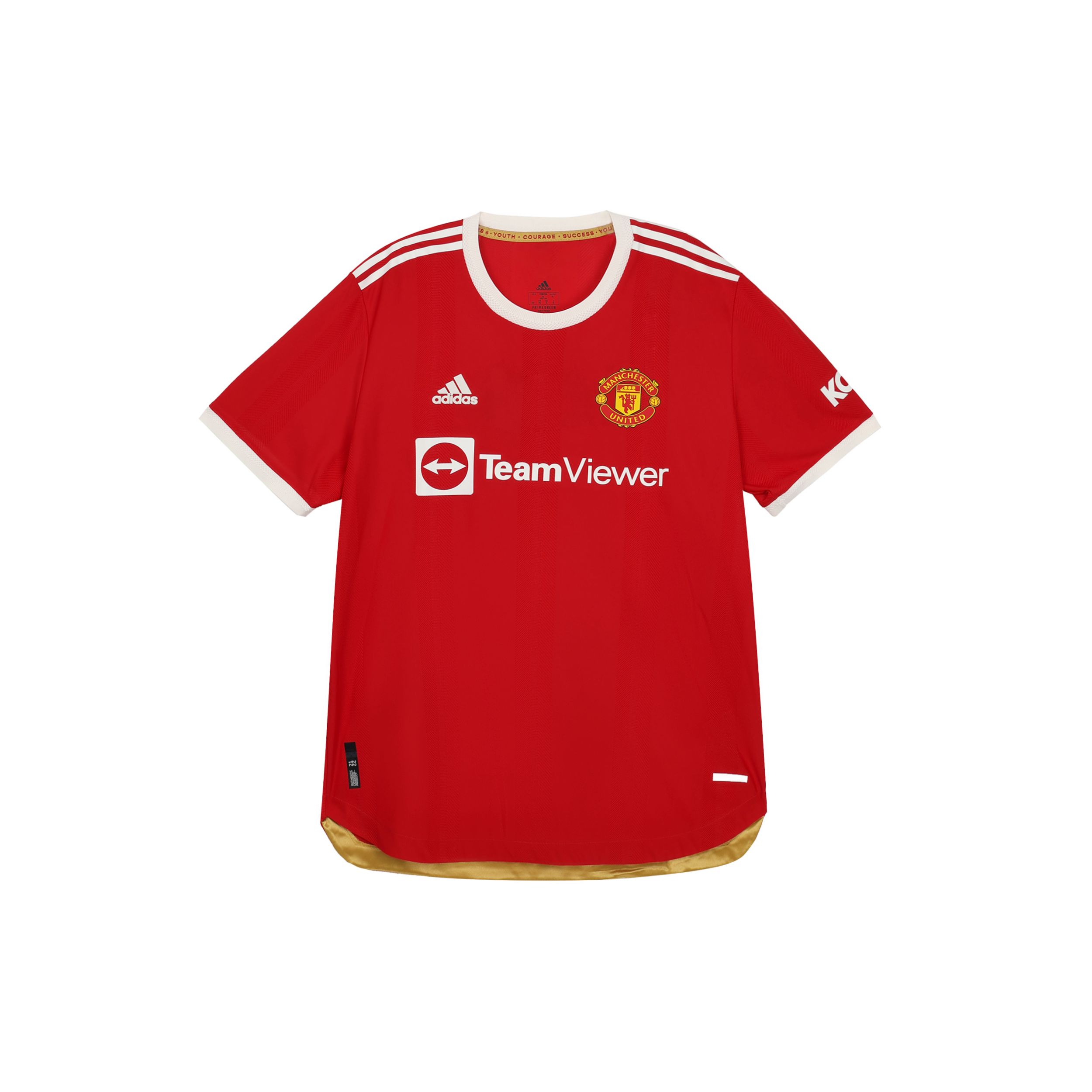 

Футболка Adidas Manchester United с буквенным принтом и коротким рукавом, футбольная майка Player Edition, домашние мужские топы, красные H31090 M