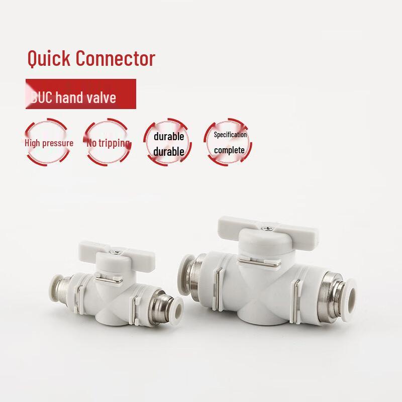 Pneumatic Quick Connect Manual Shut-off Valve