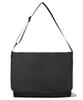 SOUNDSLIFE Nylon Messenger Bag Black
